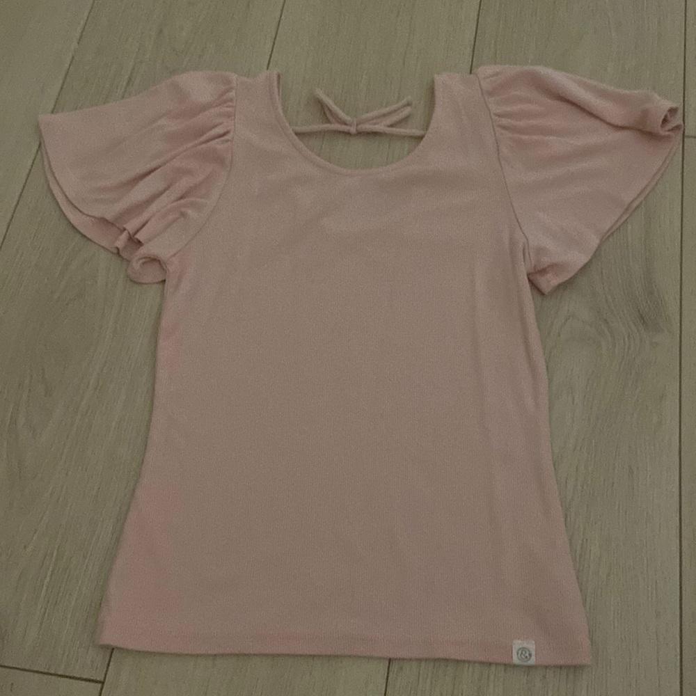 treasure and bond pink shirt